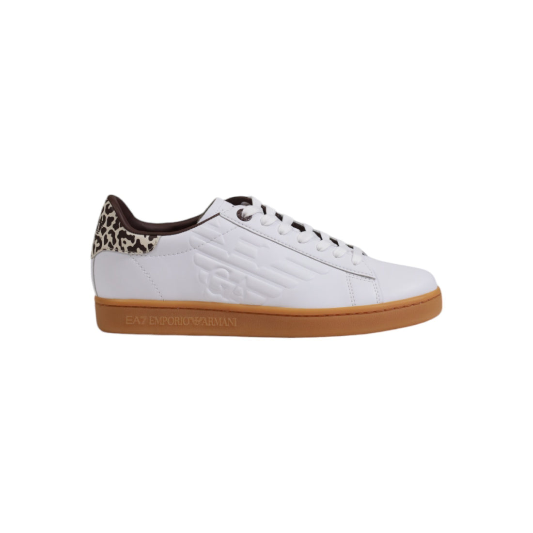 EA7 Women’s Leather Sneakers